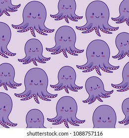 cute octopus pattern design