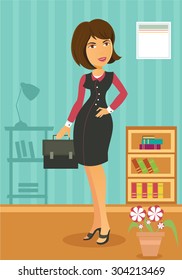 cute office girl