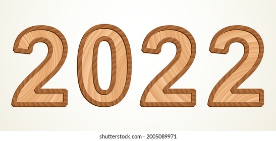 Cute old brown carpent kid toy bold numeral word mark form date antique decor concept. White abstract ancient child calendar merry xmas eve logo. Greet card delivery idea modern happy art style design