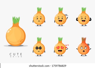 Cute onion design set design