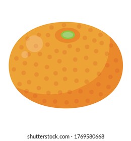 It is a cute orange illustration