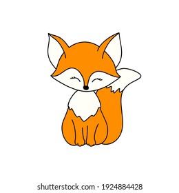 Cartoon fox drawing on Pinterest