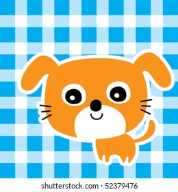 cute orange tag