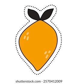Cute oranges are suitable to be used as items
