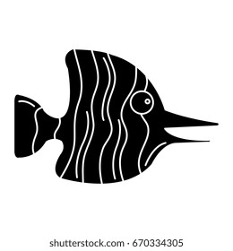 cute ornamental fish icon