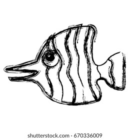 cute ornamental fish icon