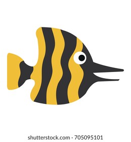 cute ornamental fish icon