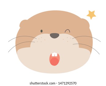  cute otter 