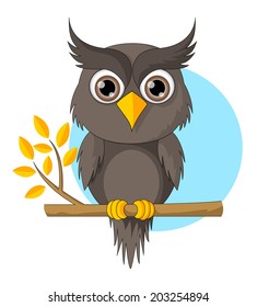Cute Owl Cartoon