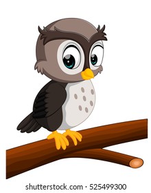 cute owl cartoon