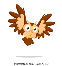 Cute owl cartoon
