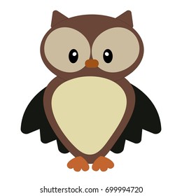 Cute owl cartoon