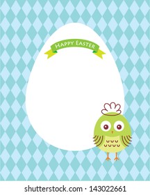 cute owl in christmas