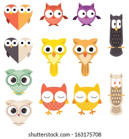 Cute Owl Collection Scrapbook