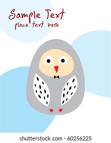 cute owl doodle
