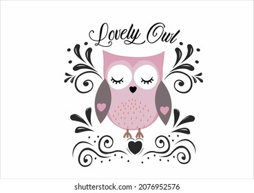 cute owl floral butterflies and daisies positive quote flower design margarita 
mariposa
stationery,mug,t shirt,phone case fashion slogan  style spring summer sticker and etc Tawny Orange Monarch Butt