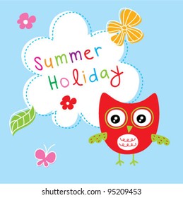 cute owl garden