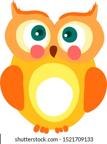 Ojo, ilustración, vector sobre fondo blanco.