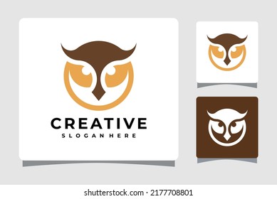 Inspiración de diseño de plantillas de logotipo de búho