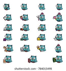 Cute Owl Vector 