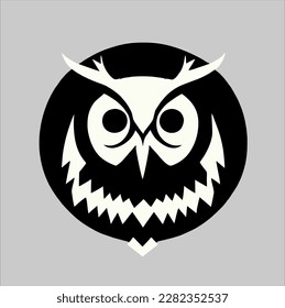 Cute owl vector. owl illustration,