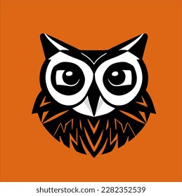 Cute owl vector. owl illustration,
