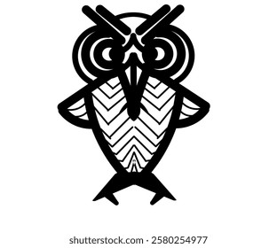 Cute owl vector illustration design