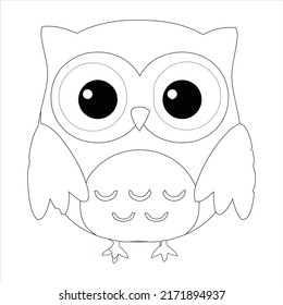 9,093 Owl Coloring Pages Images, Stock Photos & Vectors | Shutterstock