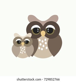 Cute owls in Love.
