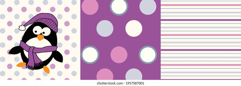Cute owls pattern vector illustration. Vector Print.Lovely Nursery Art for Card, Invitation, Wall Art, Baby Girl Party.