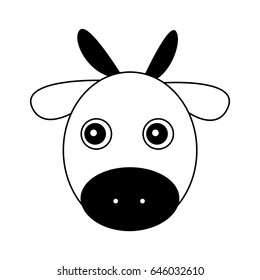 cute ox manger character