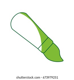 Cute paint brush cartoon