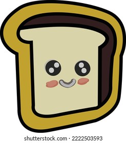 Cute pan cute bread adorable bread cartoon bread
