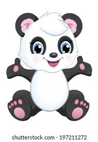 Cute panda.