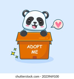 cute panda adopt me cartoon 