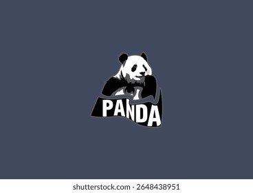 vetor animal panda bonito.
muito adequado para uso como serigrafia, mockups, banners, logotipos, papéis de parede e outros.