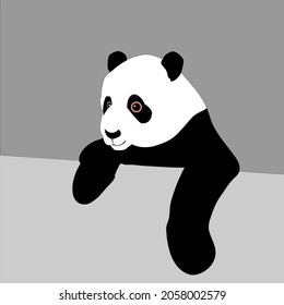 Cute Panda bear cartoon image