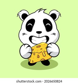 PANDA CUTÁNEA CON UNA GRAN TALLA DE QUESO