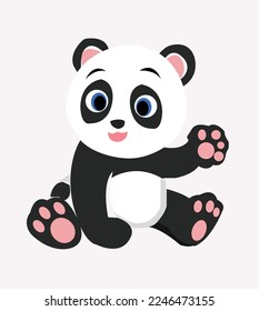 Cute Panda Carton animal victor pic