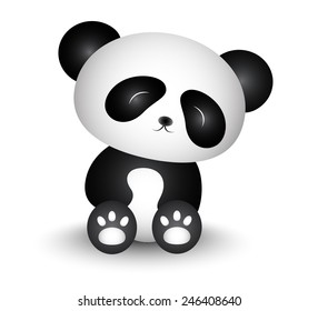 Cute Panda Cartoon