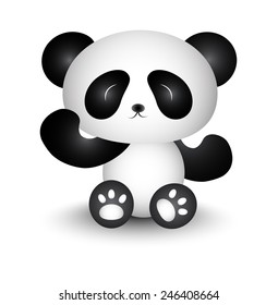 Cute Panda Cartoon
