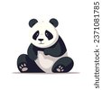 panda vector
