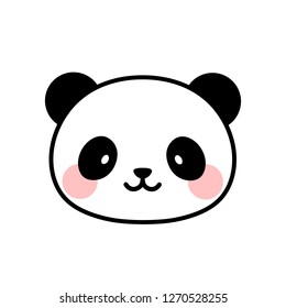 cute panda character vector design, greeting card, invitation, greeting card, poster, with cute, cartoon hand drawn watercolor background