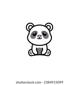  cute panda coloring set s