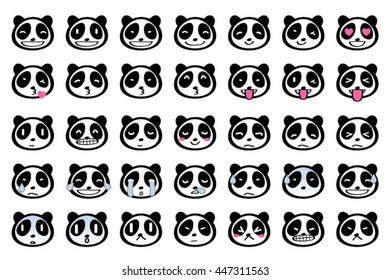 Cute Panda Emoji 