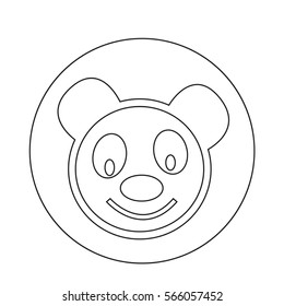 Cute panda Icon