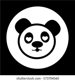 Cute panda Icon