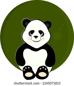 Cute Panda Illustration