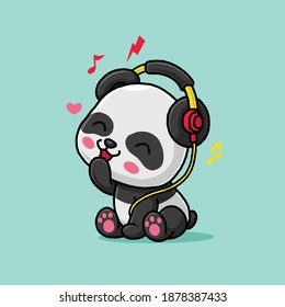 339 Panda headphones Images, Stock Photos & Vectors | Shutterstock