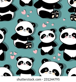 Cute Panda Pattern